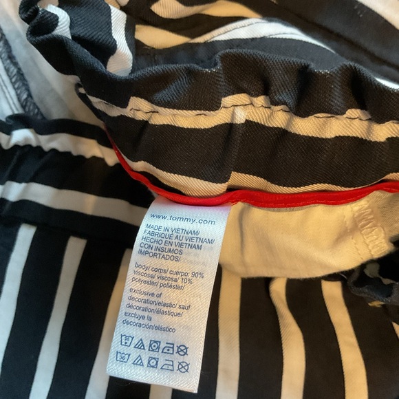 Tommy Hilfiger Navy and White Striped Joggers - Picture 5 of 9